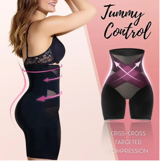 Nové Cross Compression Abs & Booty High Waisted Shaper